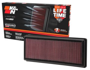 Fiat 500 Performance Air Intake - K&N Engineering - Drop In - `12-`17